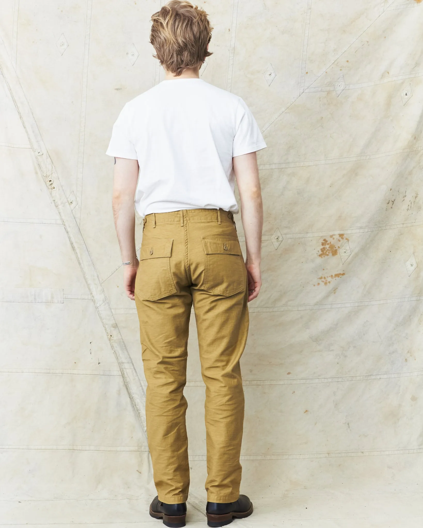 OrSlow 5032 Slim Fatigue Pants Khaki