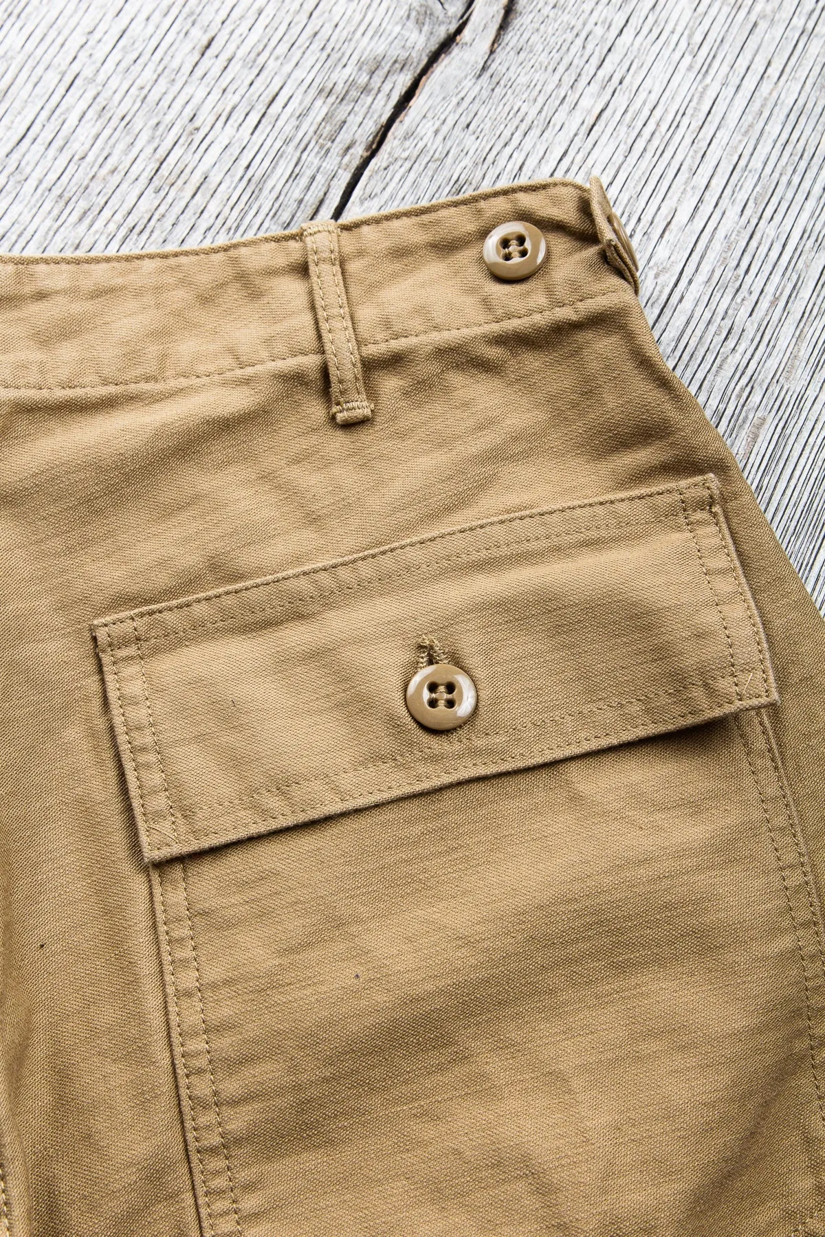 OrSlow 5032 Slim Fatigue Pants Khaki