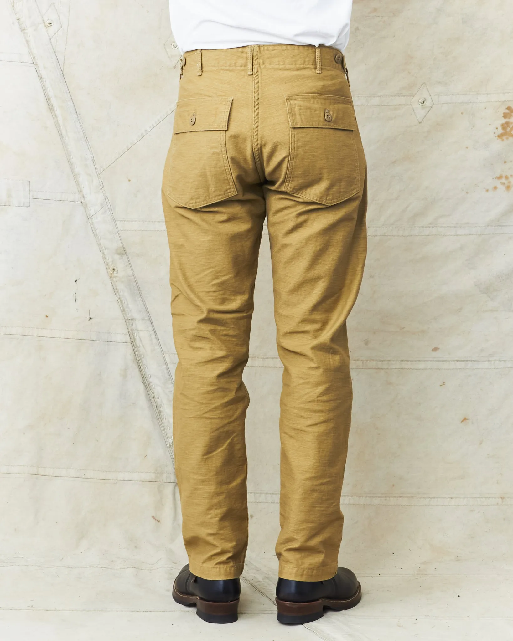 OrSlow 5032 Slim Fatigue Pants Khaki
