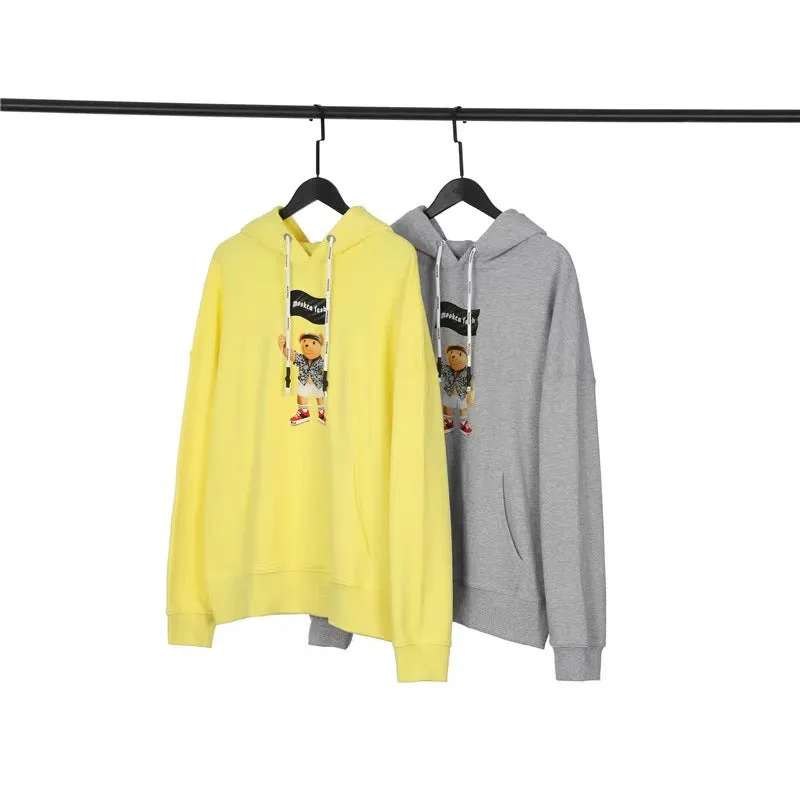 Palm Angels Hoodie Spring and Autumn Printed Hoodie Men's and Women's Jacket