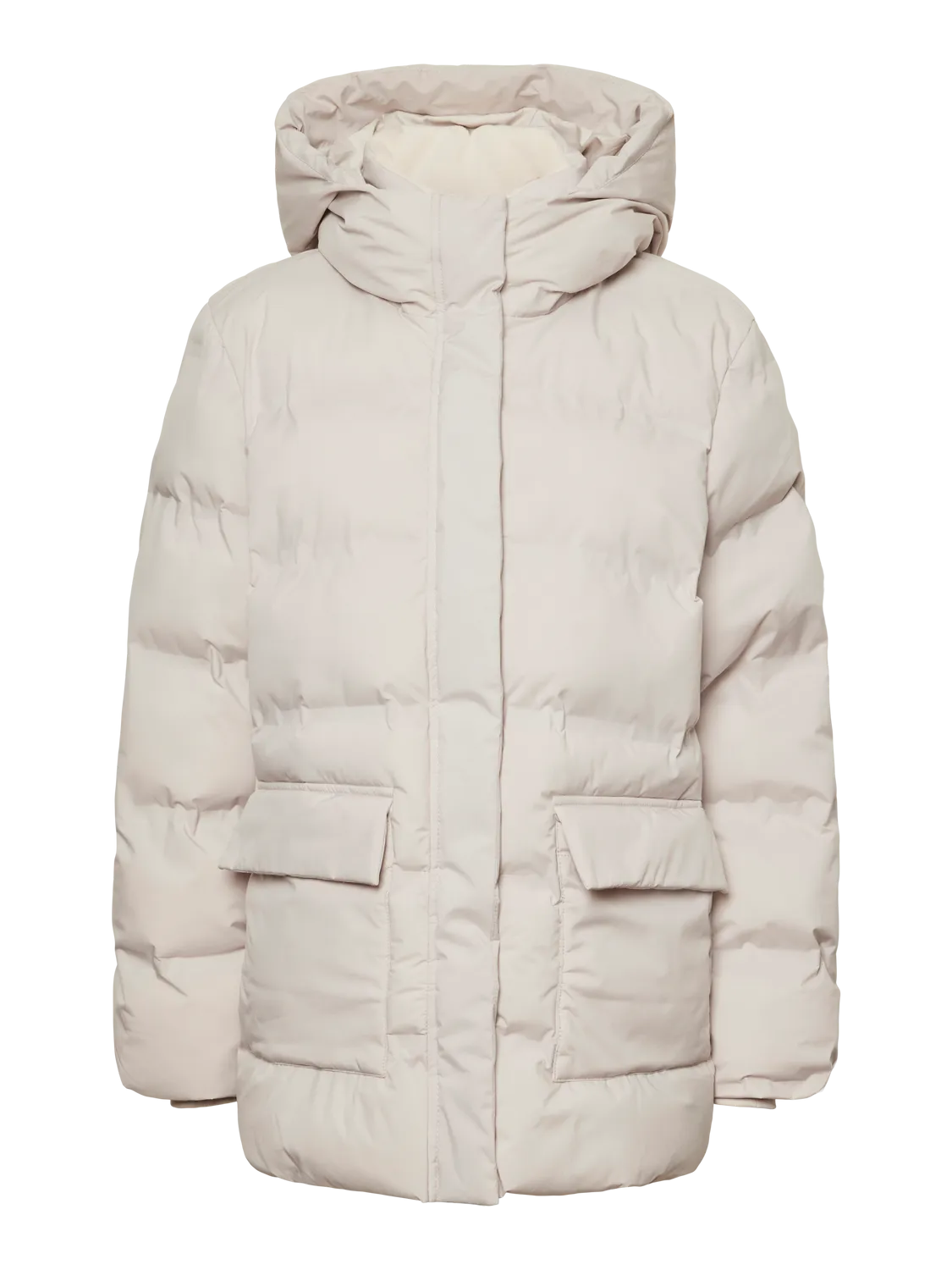PCNORMA Puffer - Silver Gray