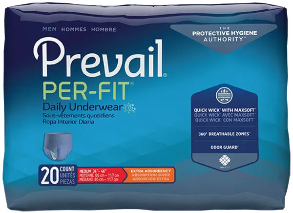 Prevail Per Fit for Men Adult Incontinence Pullup Diaper