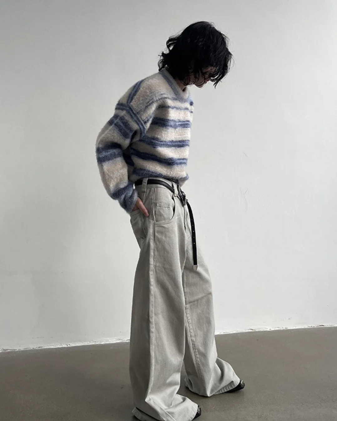 Retro Wide Denim Pants GSB0002