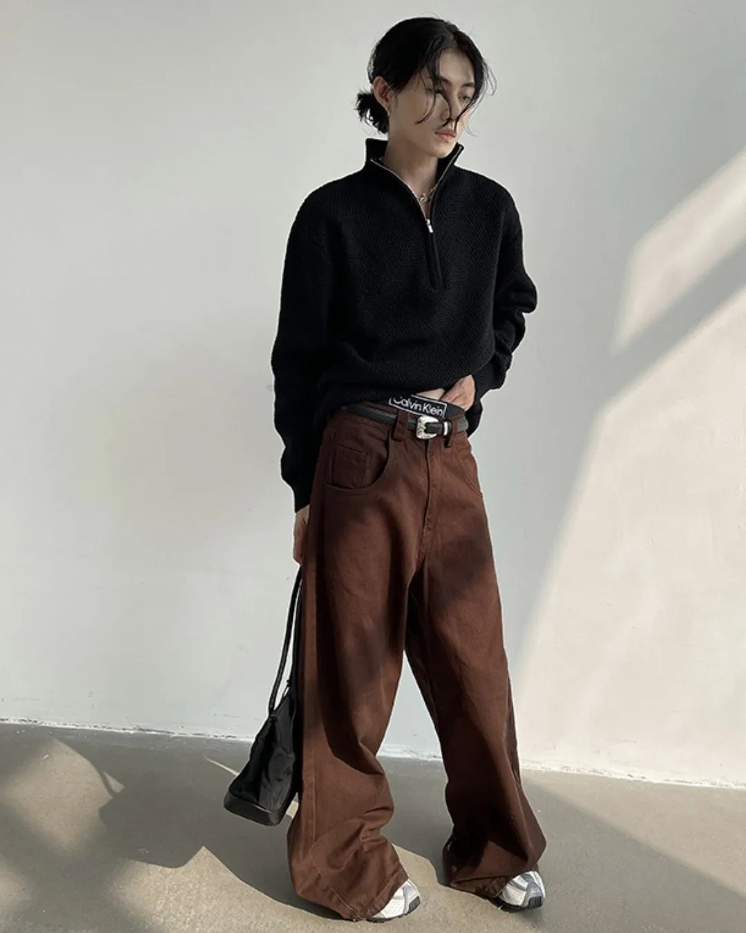 Retro Wide Denim Pants GSB0002
