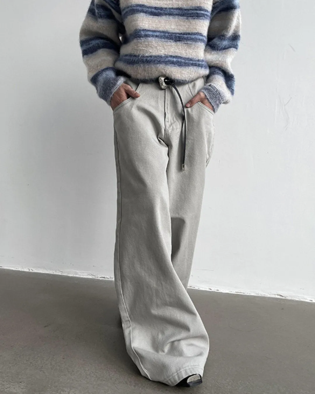 Retro Wide Denim Pants GSB0002