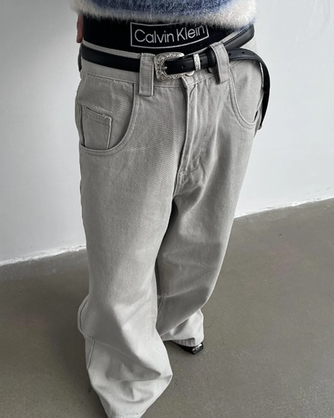 Retro Wide Denim Pants GSB0002