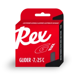 Rex Wax Racing Glide Graphite Paraffin (-7C/-25C) | 2x43g
