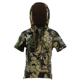Ridgeline Kids Little Weapon S/S Hoodie - Buffalo Camo