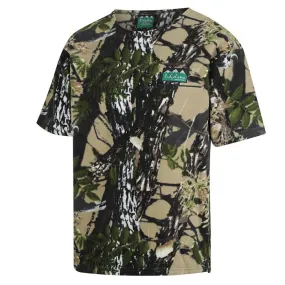 Ridgeline Premium Workman Zip Tee - Buffalo Camo
