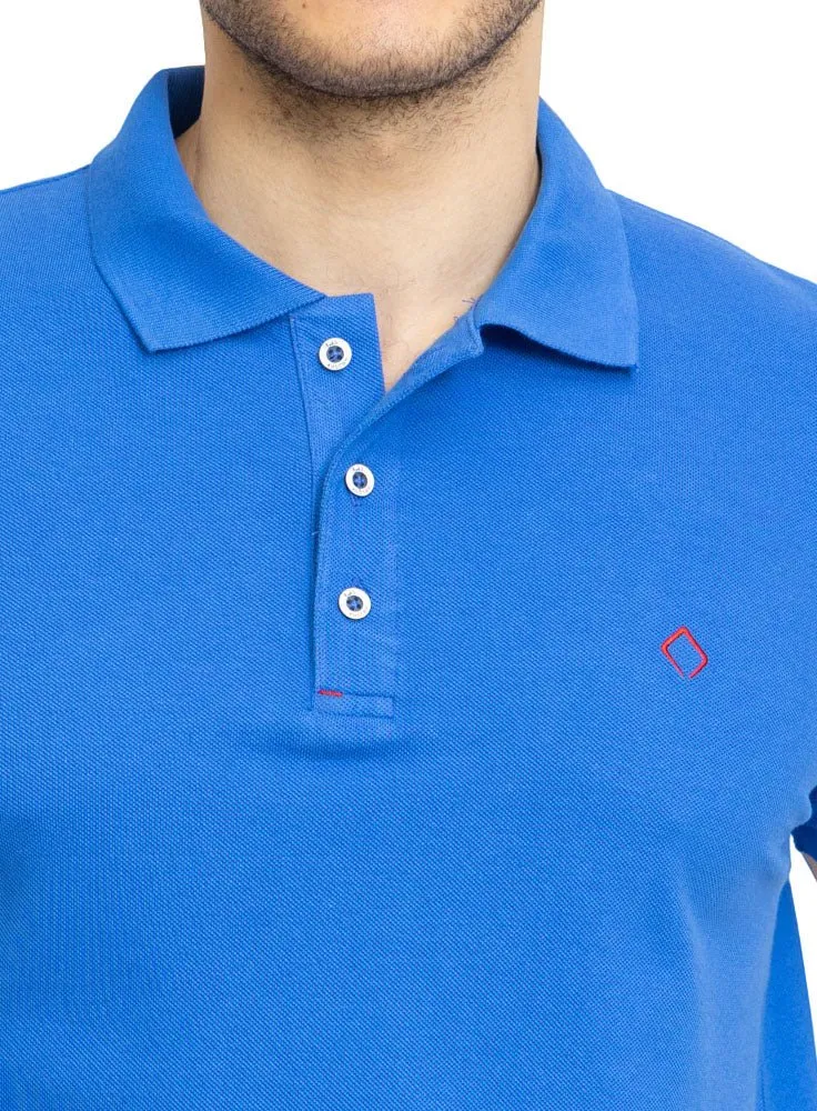 Royal Blue Basic Polo