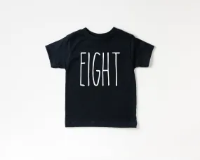 Skinny Eight Birthday Shirt - Kids Tee