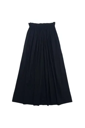 skirt odelia waisted midi - black