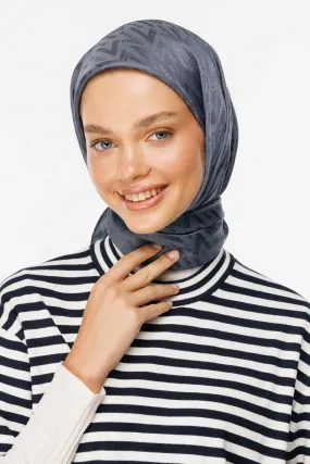 Smoked Nova Pattern Luxury Jacquard Scarf