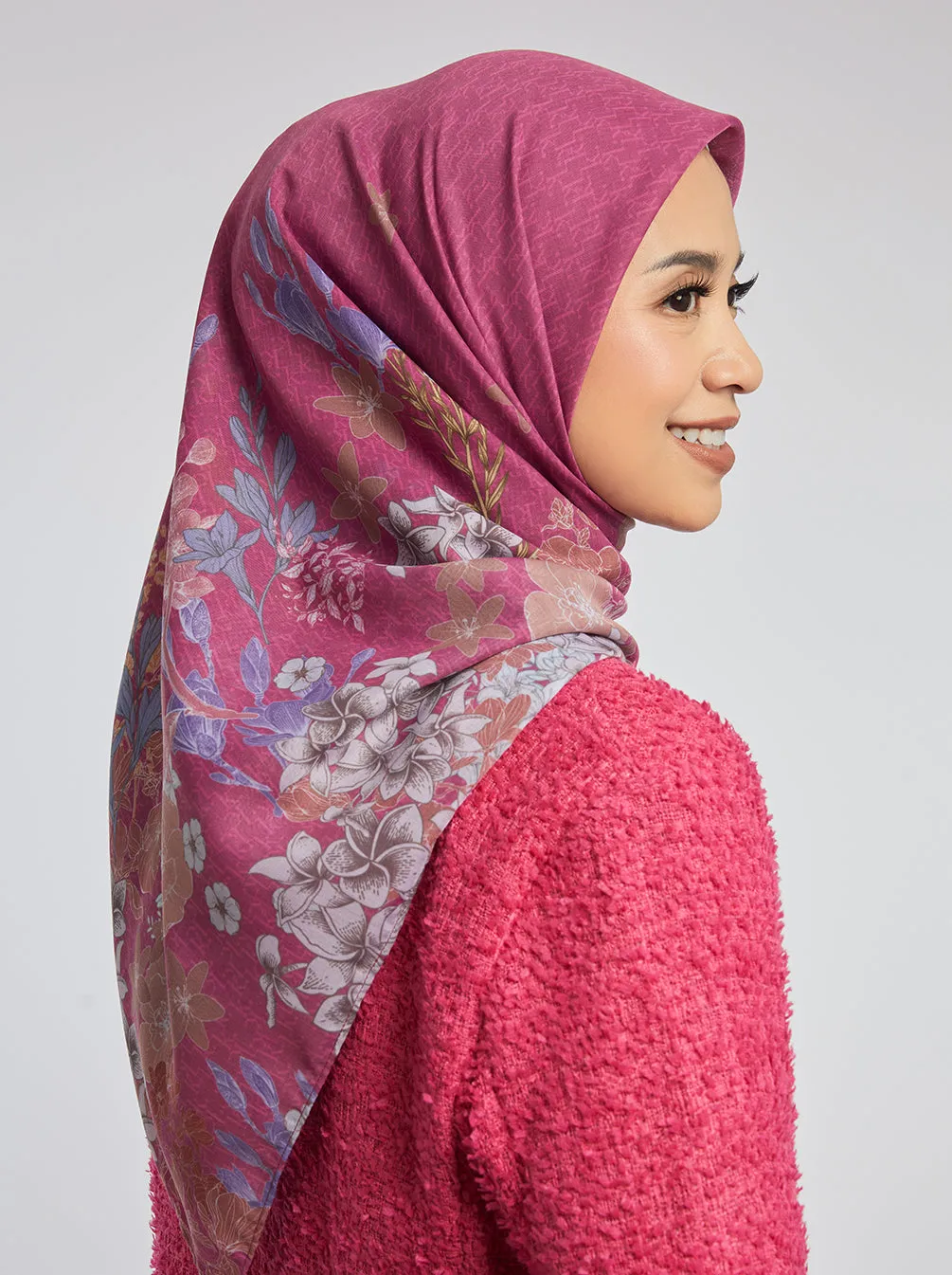 SONALI SIGNATURE SCARF MAGENTA