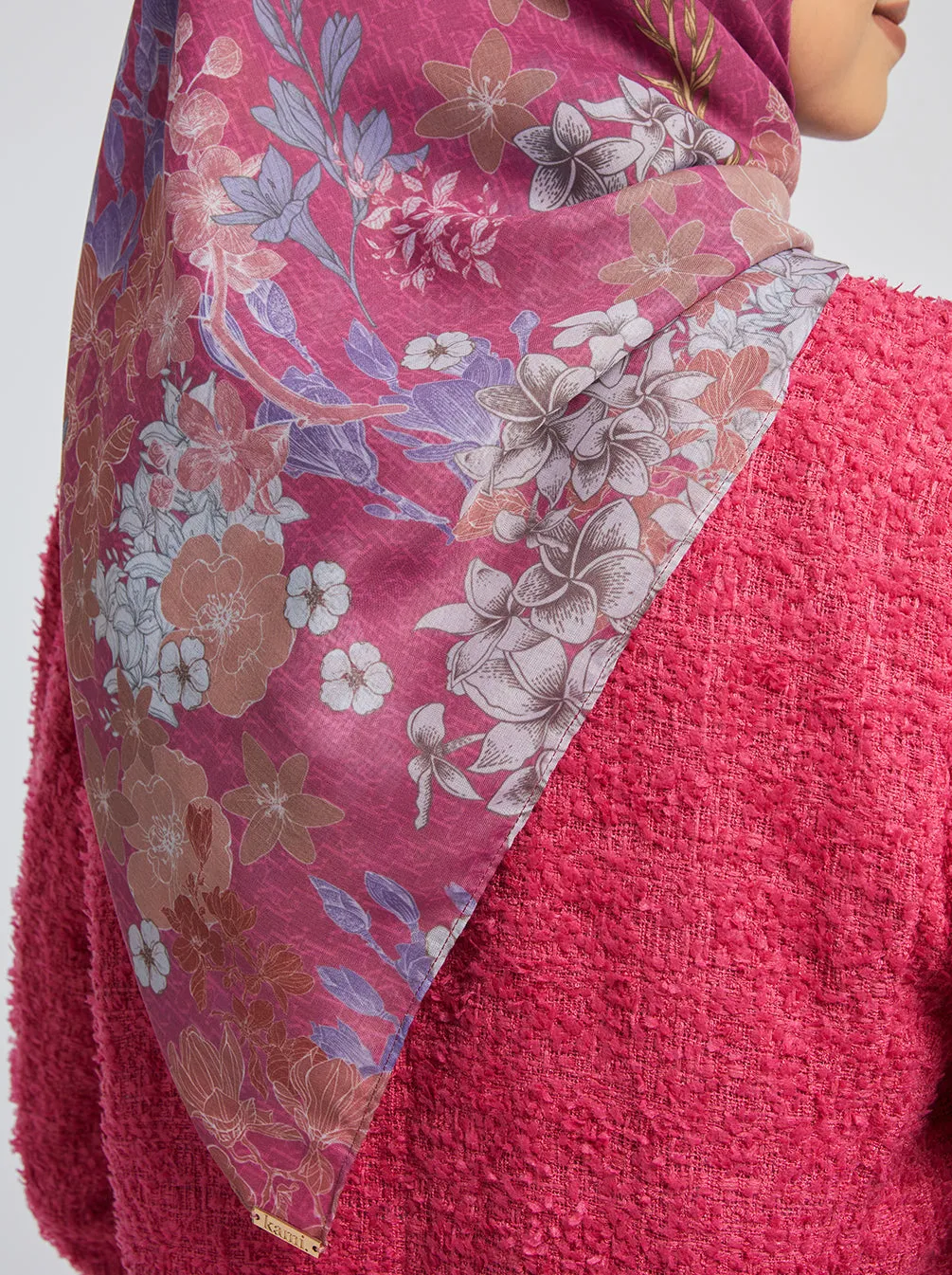SONALI SIGNATURE SCARF MAGENTA