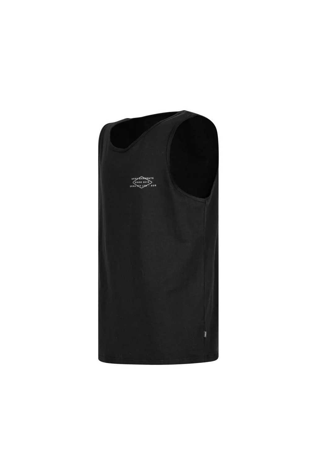 Spika Go Mens Classic Singlet - Black