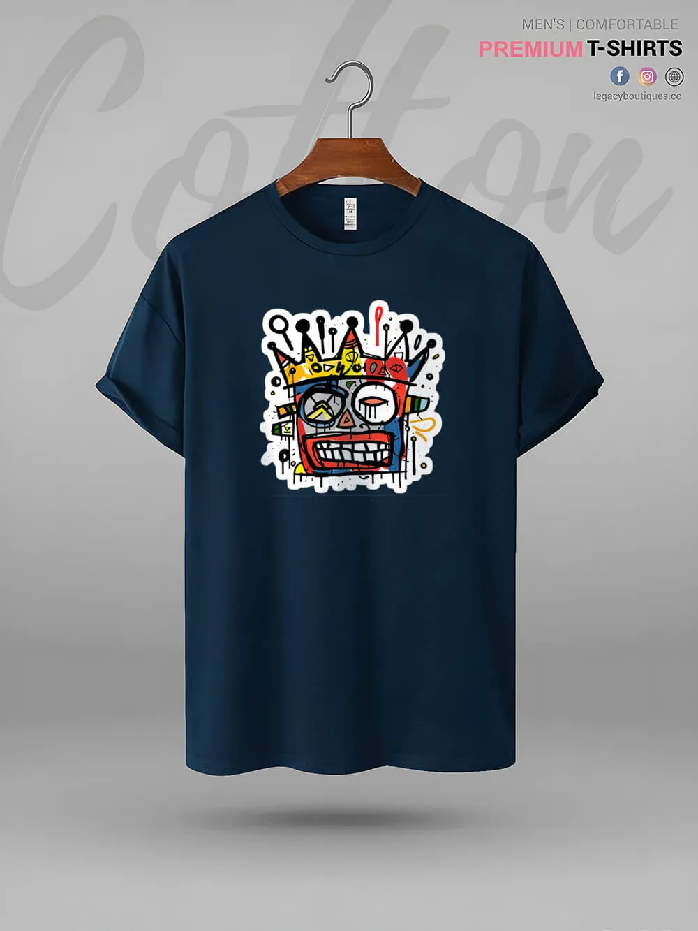 Street Art Symphony Classic High Quality Men's T-Shirt At A Resonable Price In BD