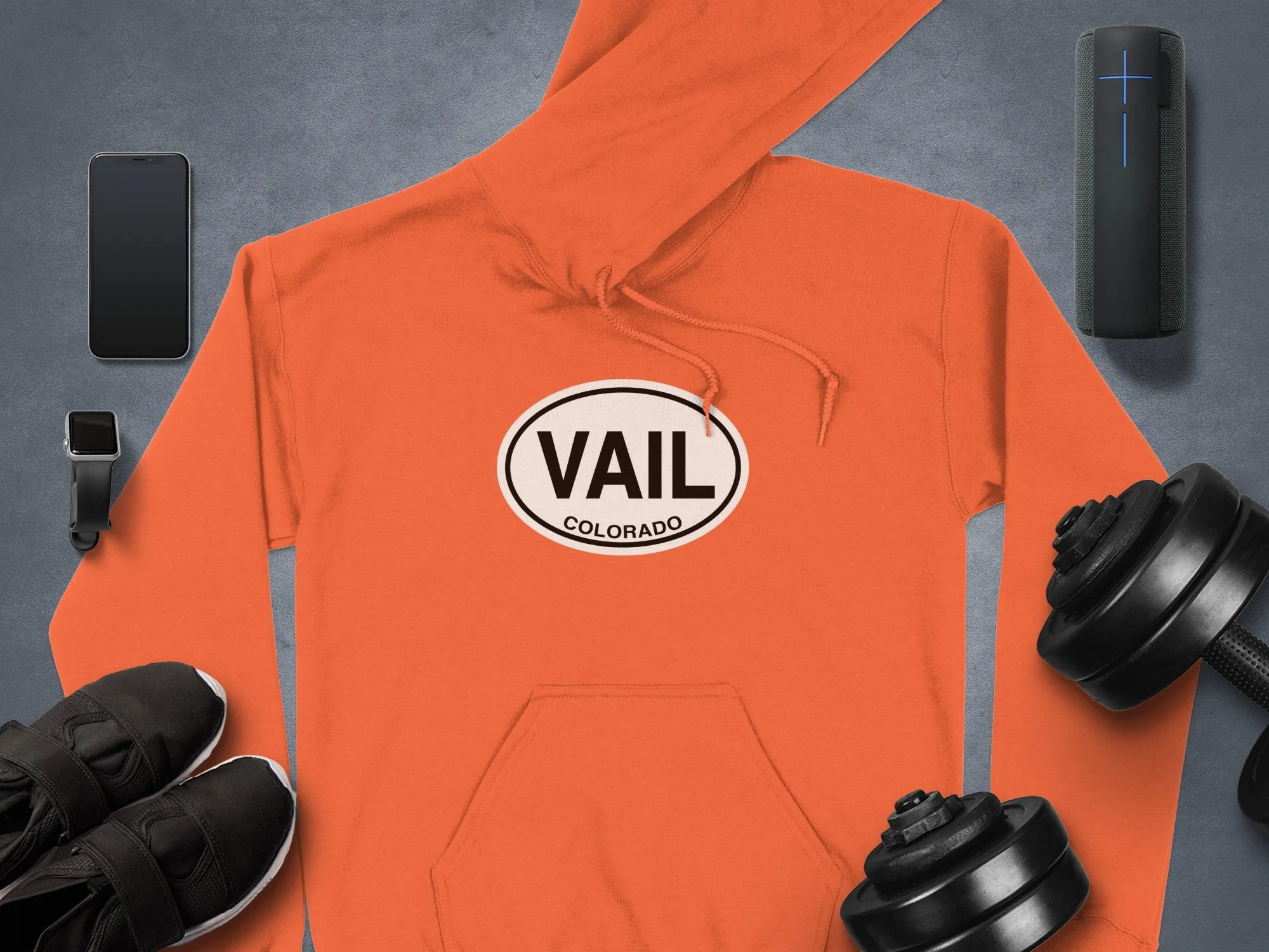 Vail Mens Hoodie - Mountain-Inspired Warmth for Ski Getaways