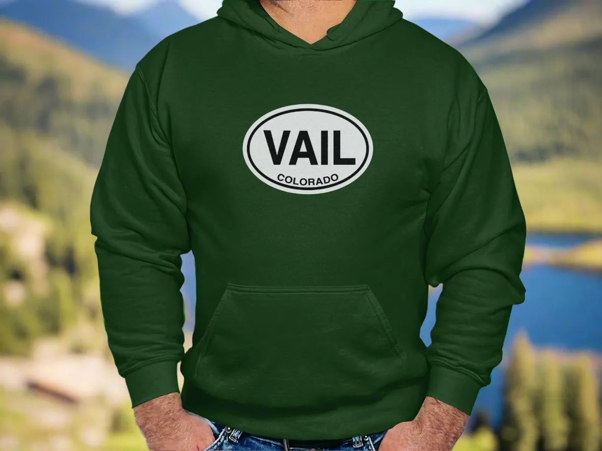 Vail Mens Hoodie - Mountain-Inspired Warmth for Ski Getaways