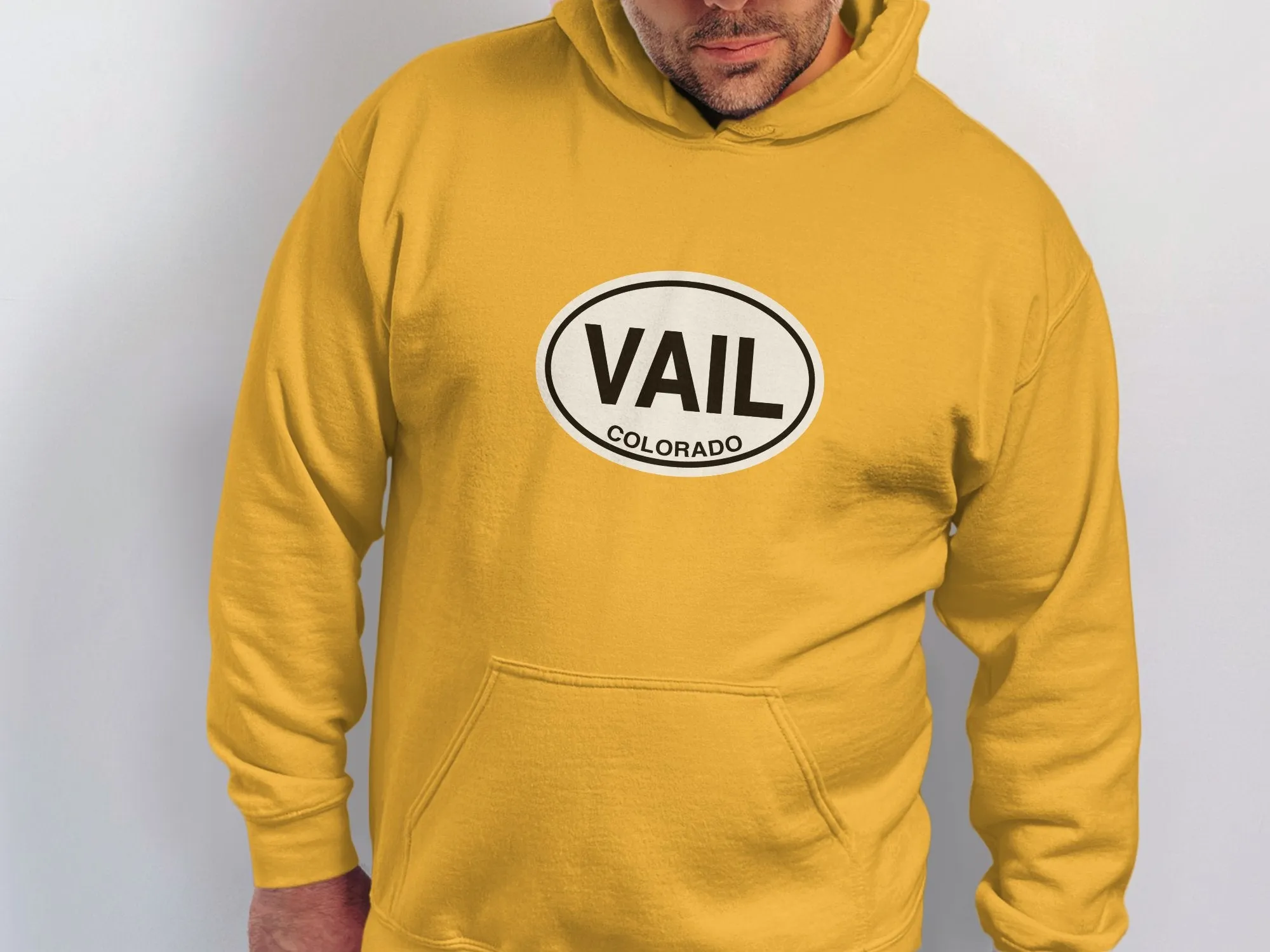 Vail Mens Hoodie - Mountain-Inspired Warmth for Ski Getaways