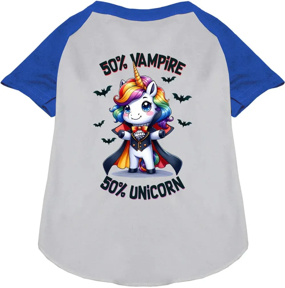 Vampire Unicorn Pet Shirt