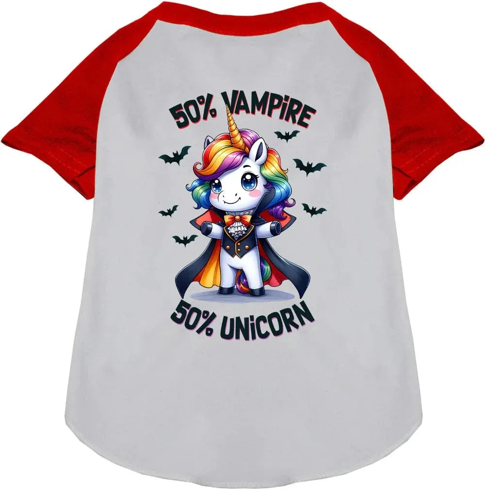 Vampire Unicorn Pet Shirt