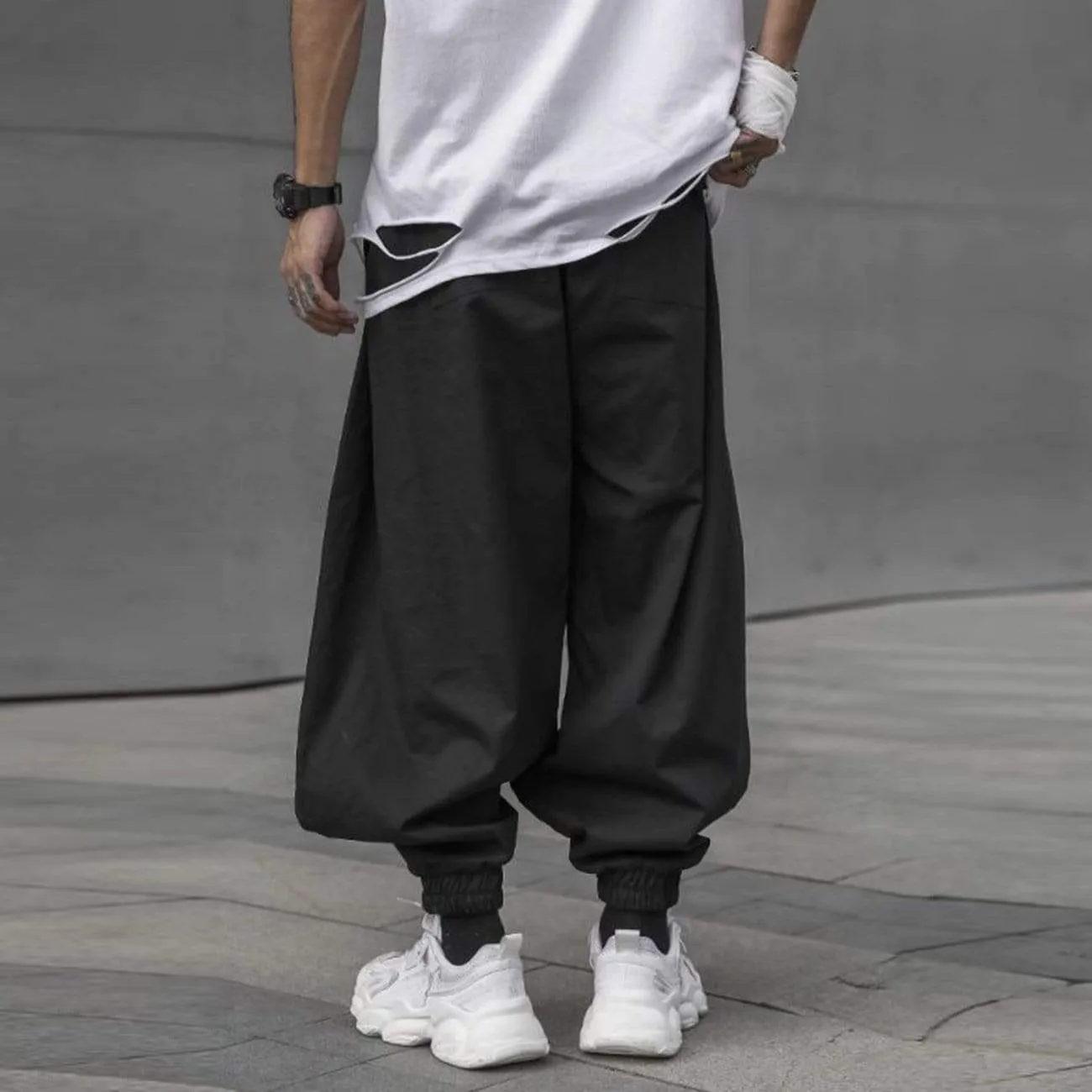 WLS Dark Wide Legs Pants