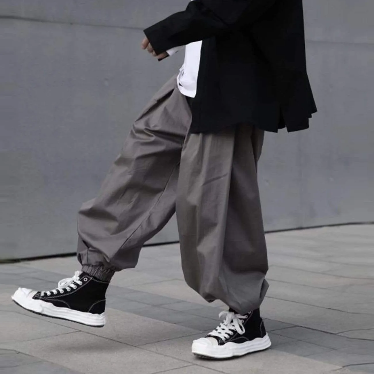 WLS Dark Wide Legs Pants