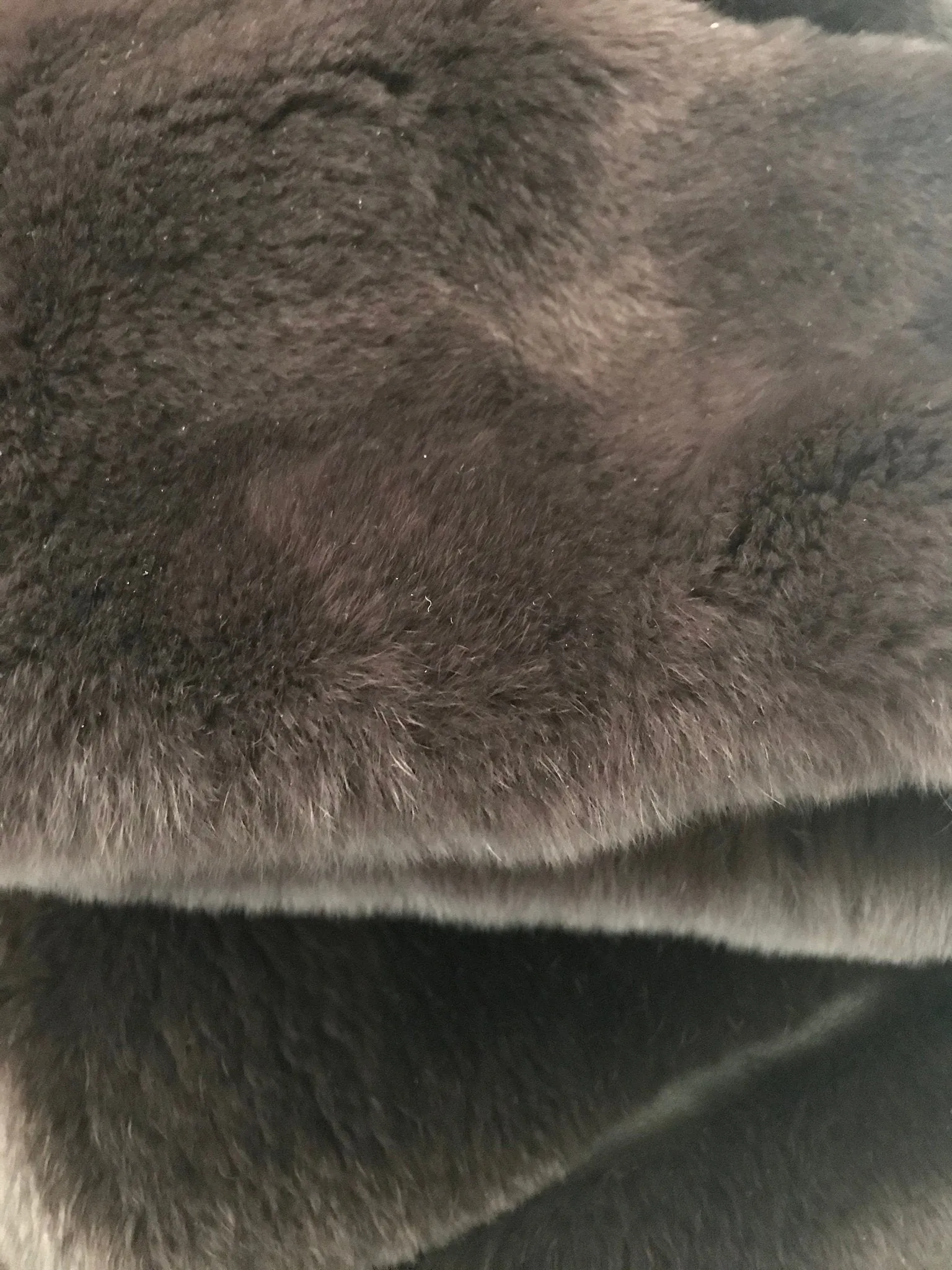 Women jacket сoat  rex rabbit (chinchilla rabbit)  fur and leather, Stand with Ukraine
