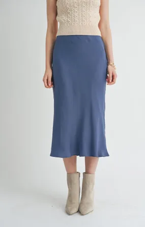 Write Poetry Mermaid Midi Skirt | Midnight Blue