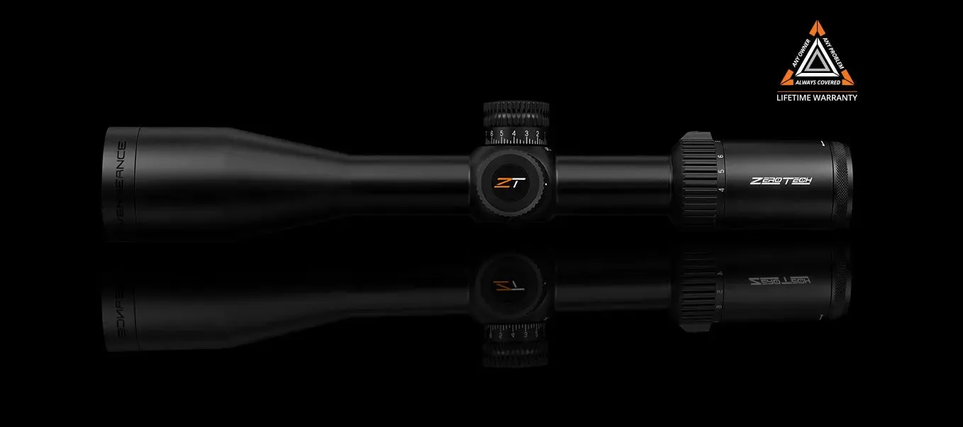 Zerotech Vengeance 4-20x50 R3 IR Illuminated Rifle Scope