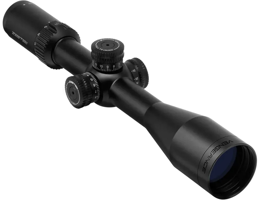 Zerotech Vengeance 4-20x50 R3 IR Illuminated Rifle Scope